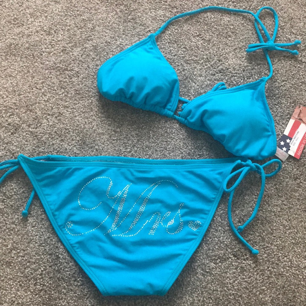 Honeymoon “Mrs” Swimsuit